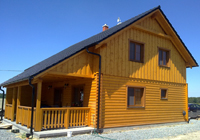 Gotowe domy drewniane